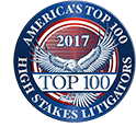 America's Top 100 High Stakes Litigators | 2017