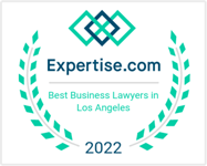Expertise.com Best Business Lawyers in Los Angeles 2022 Badge
